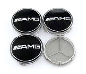 капачки за джанти АМГ Мерцедес Mercedes AMG 75mm комплект