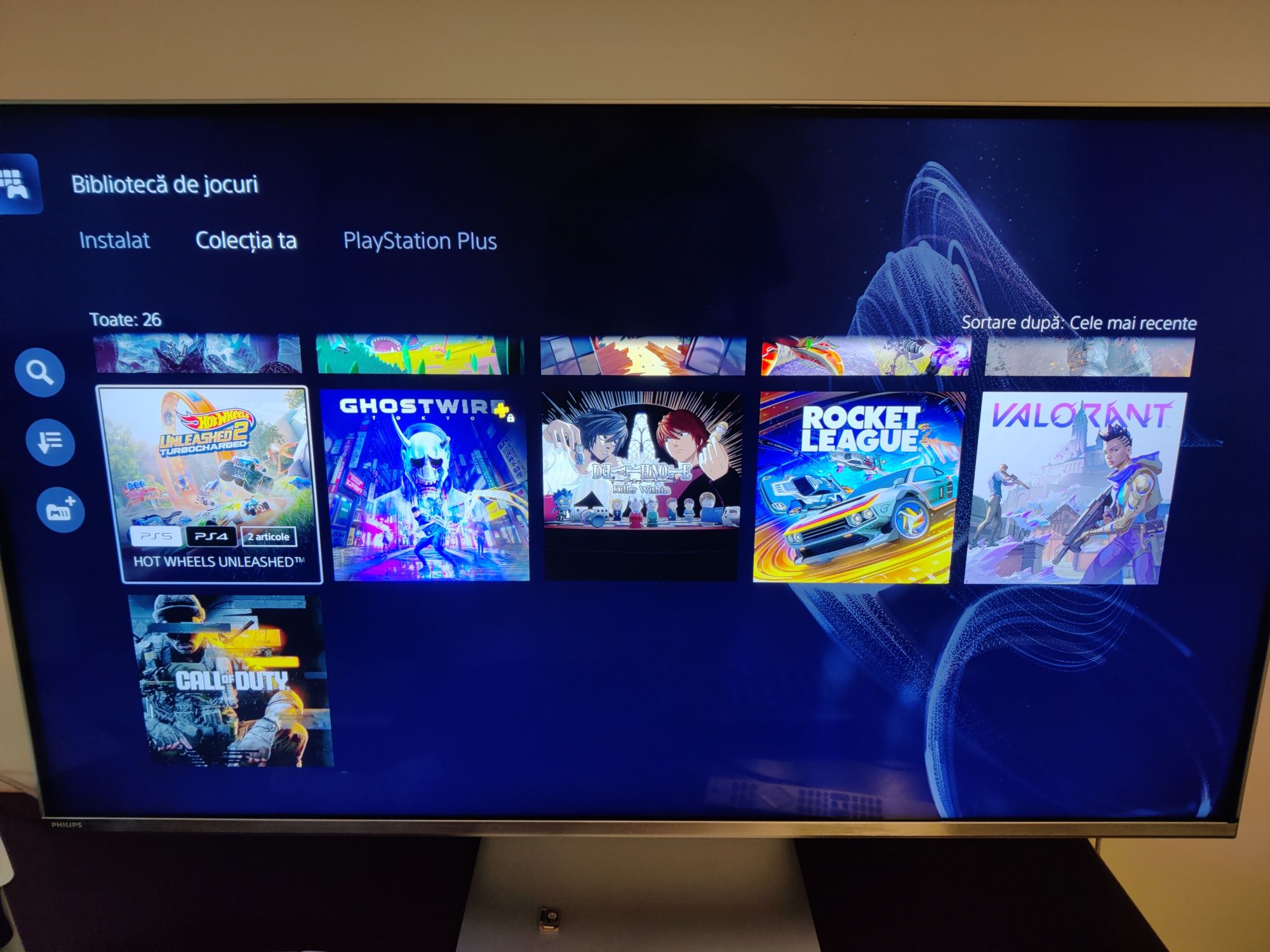 PlayStation 5 Nou cu Disc Drive și Jocuri