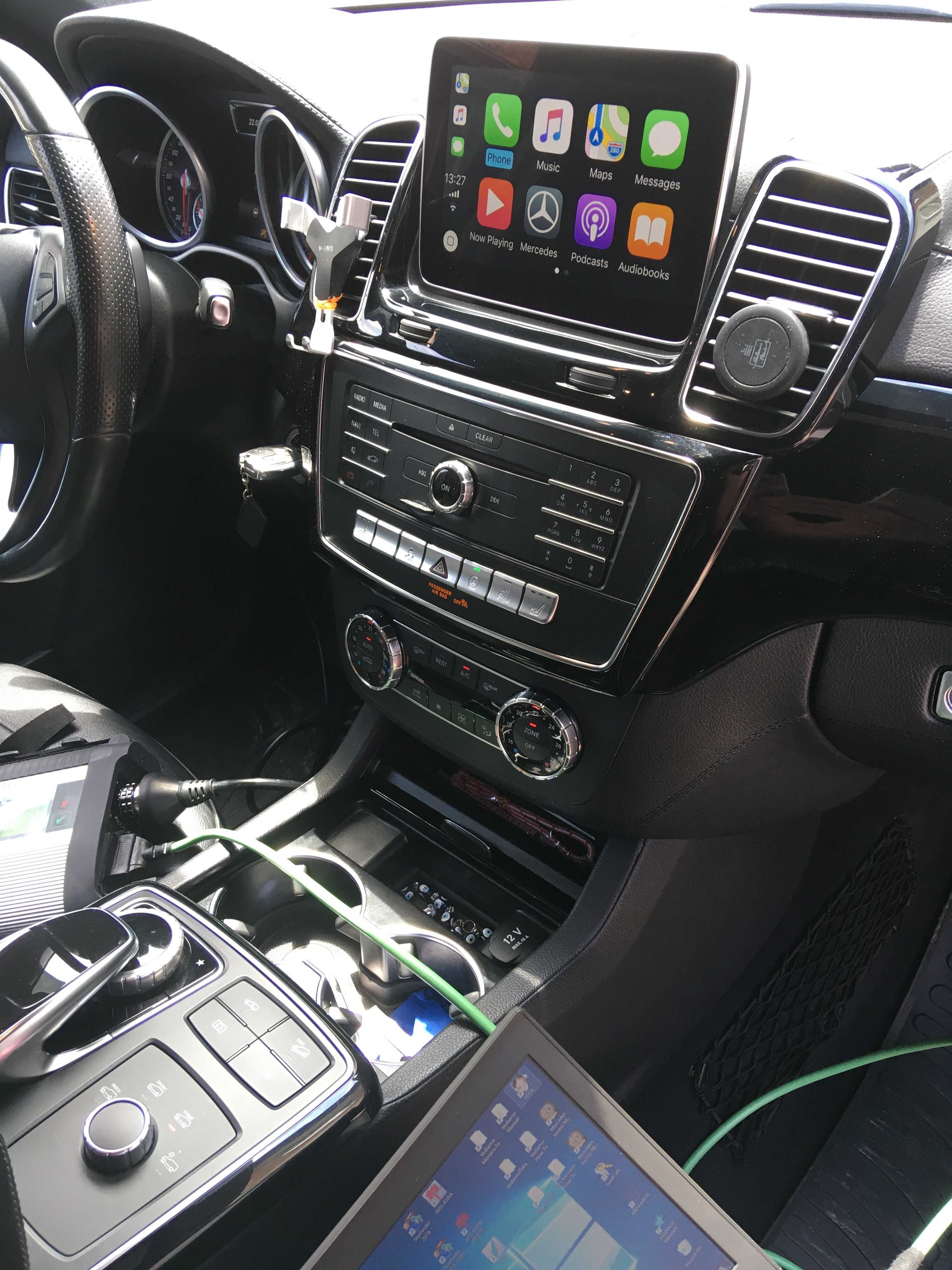 Мерцедес Android Auto Apple CarPlay за Коли от 2015 Включително Нагоре