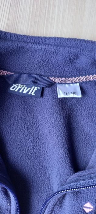 Jachetă roz/mov fete 134-140