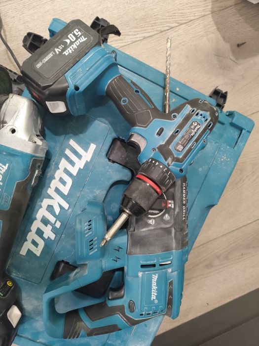 Винтоверт,ъглошлайф и перфоратор на Makita