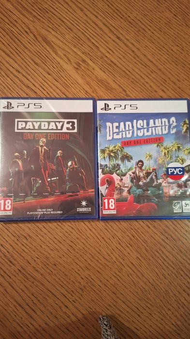 Новые Dead island 2, Payday 3 Ps5 RUS