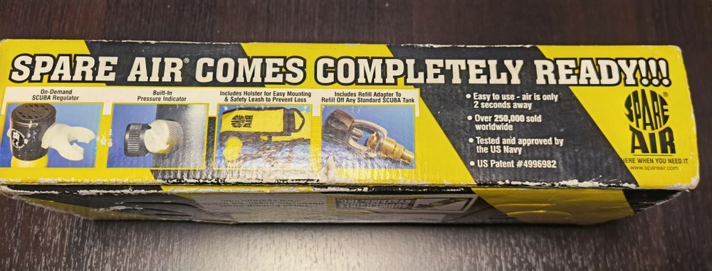 Butelie Scufundări Spare Air
