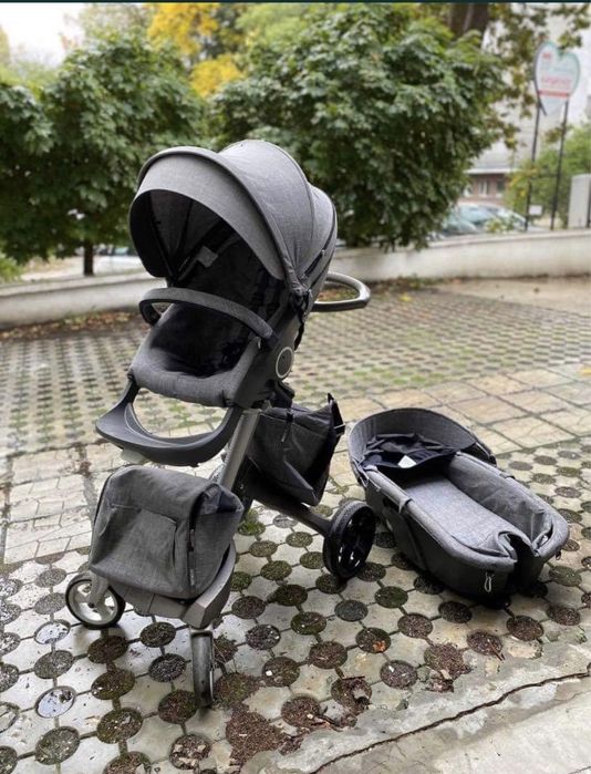 Комбинирана бебешка количка Stokke