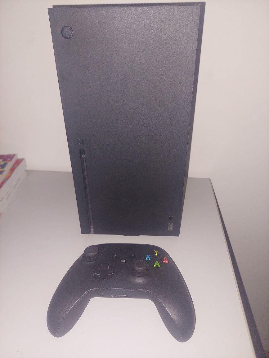 Xbox series x + controlle(cu stick drift) + filtre aer