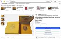 Moneda aur Vatican 2009 100 euro Papa Sistine Chapel Expulsion Heaven