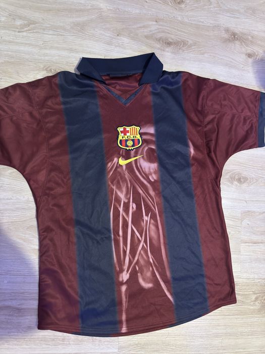 Tricou barcelona x travis scott