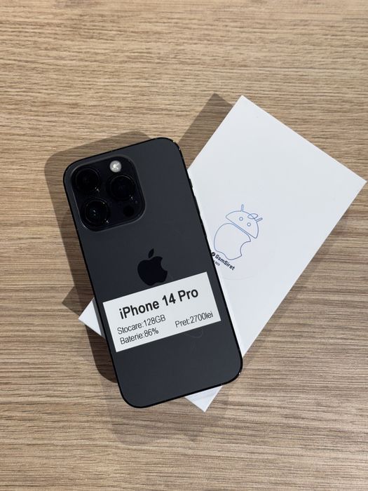 Iphone 14 Pro, 128GB, Factura & Garantie