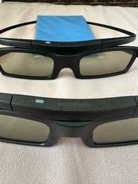 Samsung 3D Active Glasses - активни 3Д очила - 2 броя + подаръци