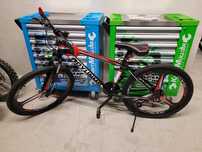 Bicicleta adusa din Germania cu roti pe 26 inch telescoape pe fata