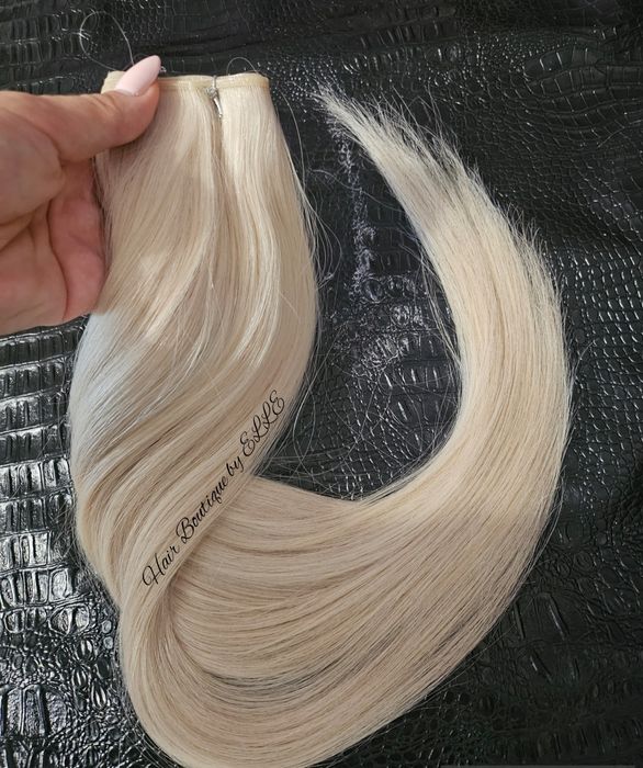 100% Естествена славянска коса + ПОДАРЪК