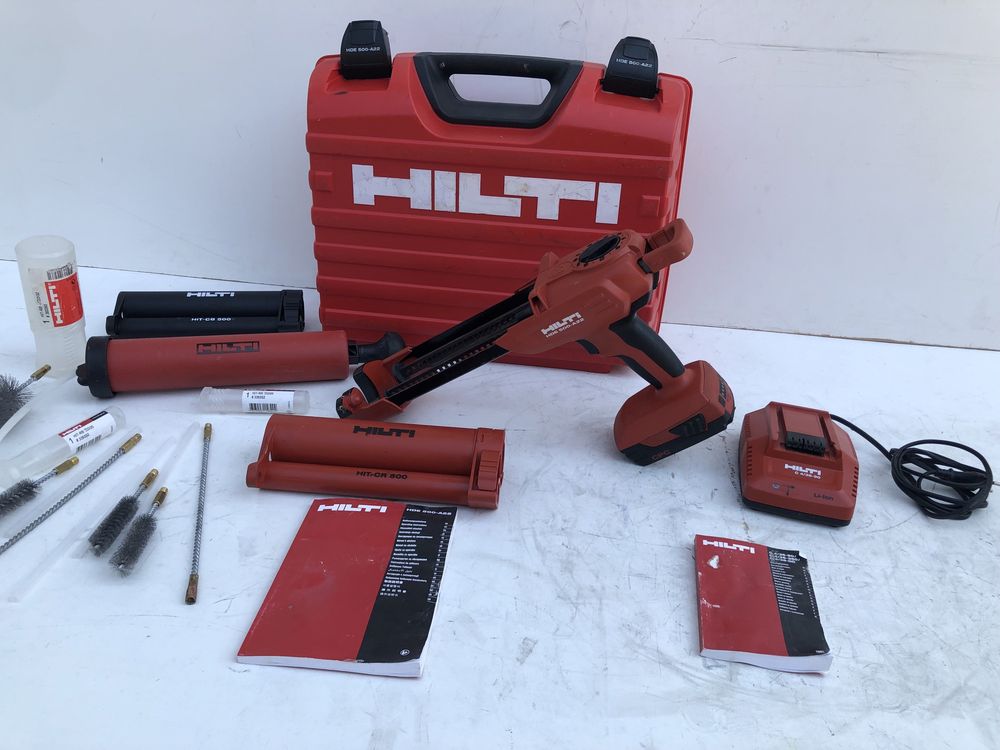 Pistol Ancorare Chimica pe Baterie Hilti HDE 500-A22 Fabricatie 2019