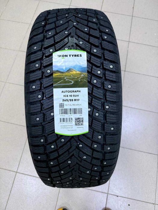 265 55 R19 зимние шины ikon Autograph ice 10 новые 2025 год