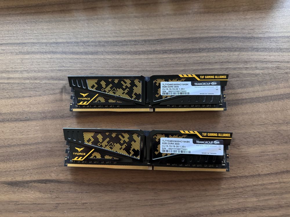 РАМ Памет 16gb | T-Force Vulcan DDR4 Ram (2x8)