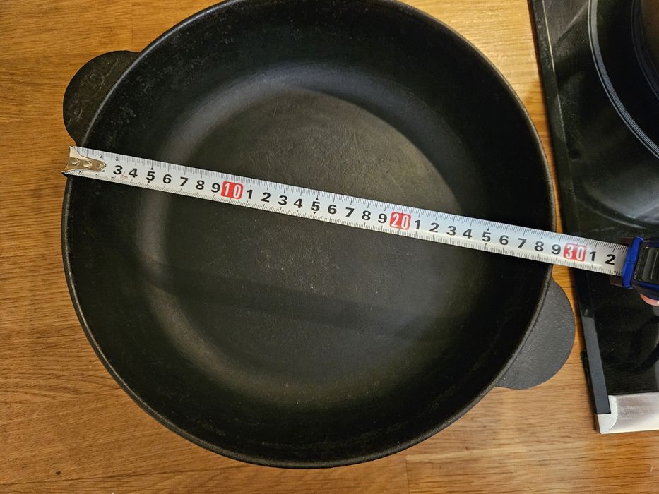 Сковорода чугунная, глубокая Brizoll