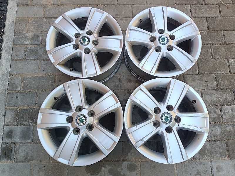 Продам оригинальные легкосплавные диски на автомашину Skoda