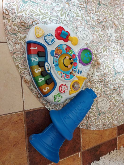 Baby Einstein-Masuta interactiva de activitati Discovering instrumente