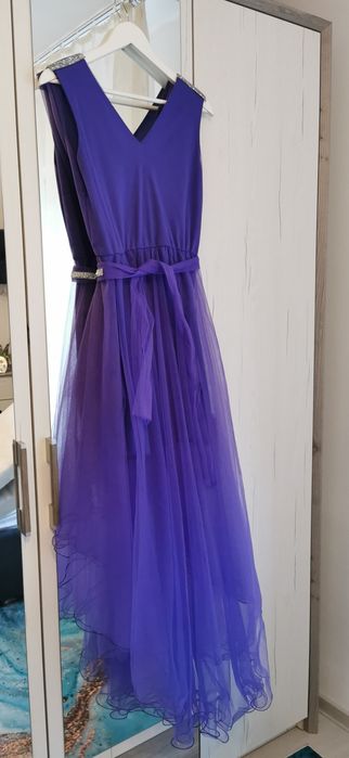 Rochita mov eleganta