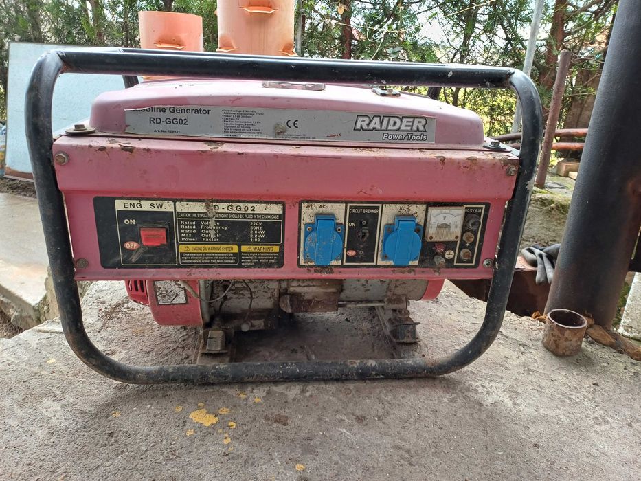 Vind generator 2 kw pe benzina in 4 timi