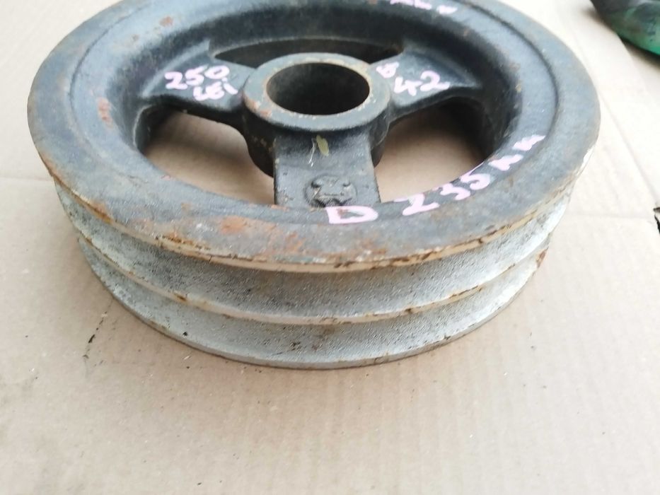 Fulie de fonta cu 2 canale de 22