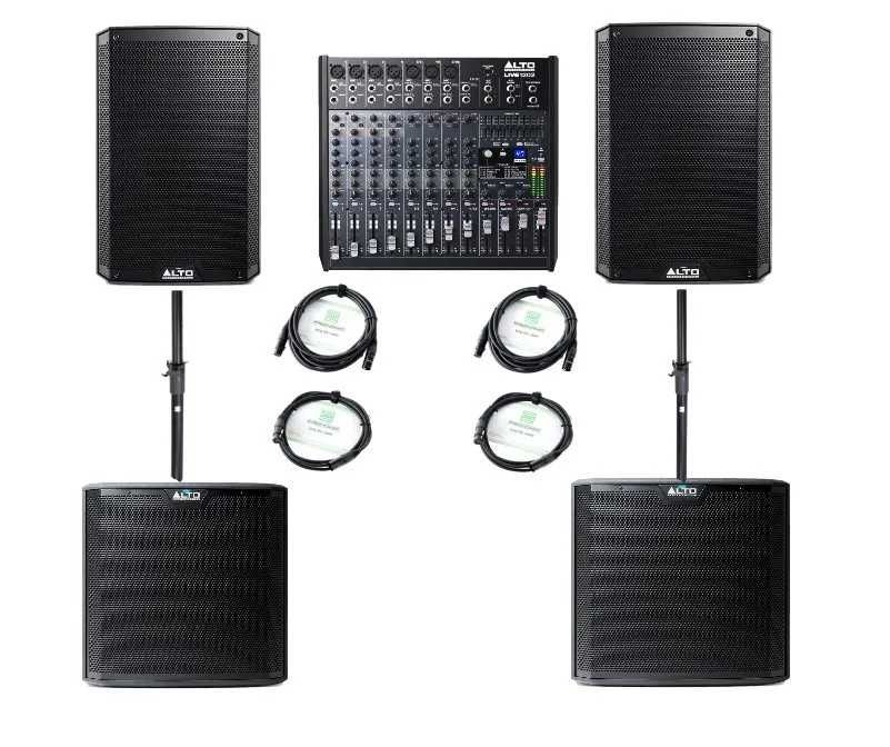 Inchiriem aparatura/instalatie sonorizare, lumini, sunet, foto-video