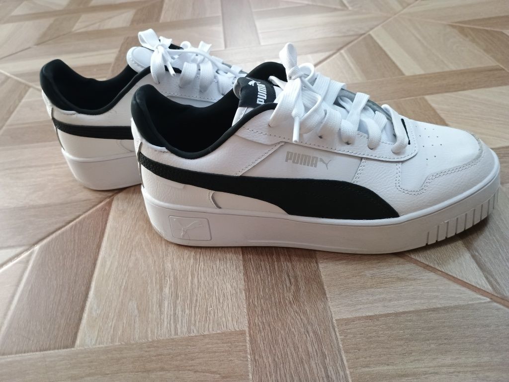 Sneakers adidasi Puma dama albi 39