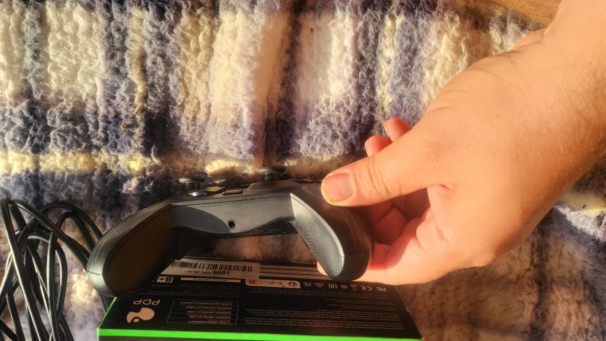 PDP Afterglow Wave,  контролер, Xbox Series X, S, Xbox One, PC,RGB LED