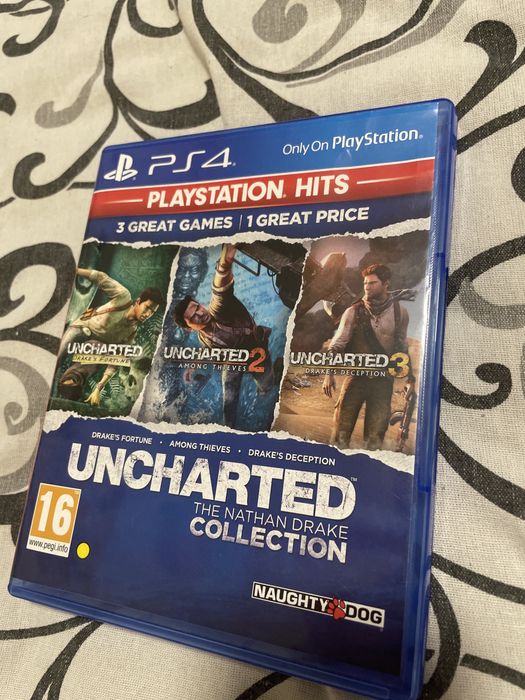Продавам игра за ps4 Uncharted The Nathan Drake Collection