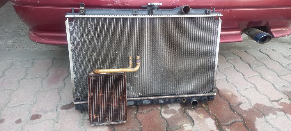 Печка Радиатор передний Радиаториатор Галант переходка