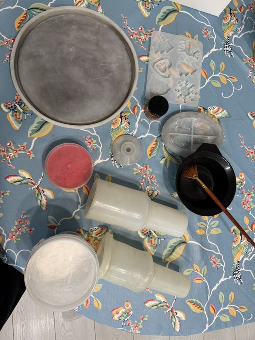 Продам набор для творчества. Формы для цемента.