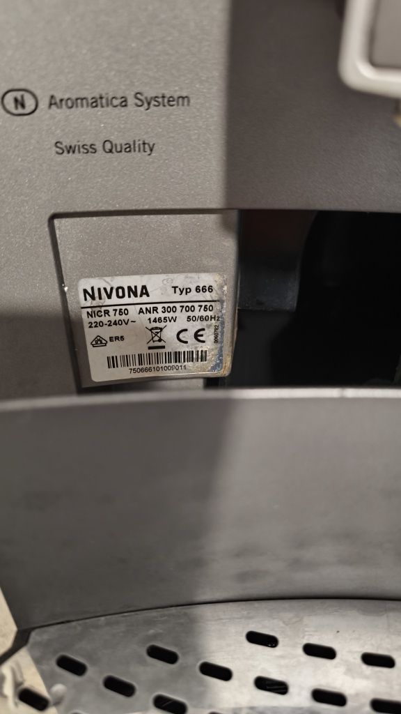 Nivona  typ 666 nicr 750