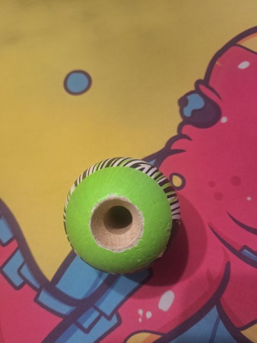 Sweets Kendamas F3 Rubber Grain - Black Green White