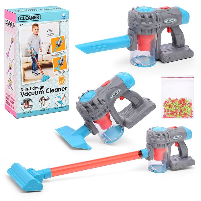 Детска вертикална прахосмукачка с звук и светлина