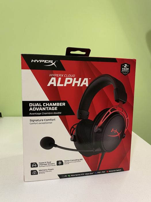 Игровые наушники Hyperx Cluod Alpha