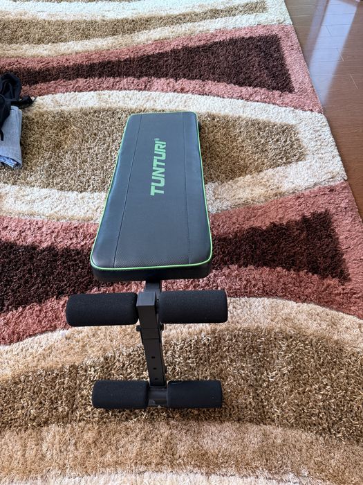Vand set ganter+banca de abdomene+banca de bench press