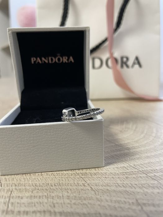 Inel Pandora cu pietre