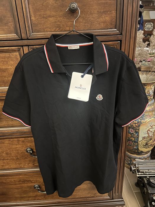 Tricou polo Moncler