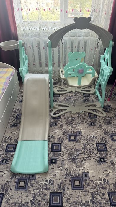 Продам детскую горку с качелей