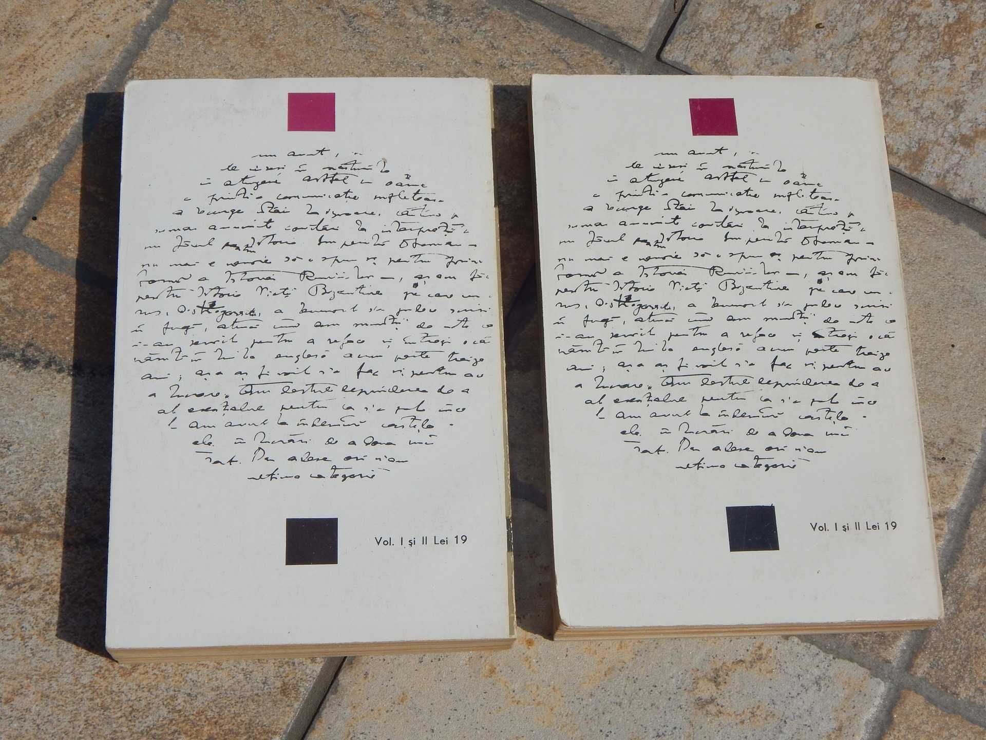 Pagini alese Nicolae Iorga set complet 2 volume Edit Literatura 1965