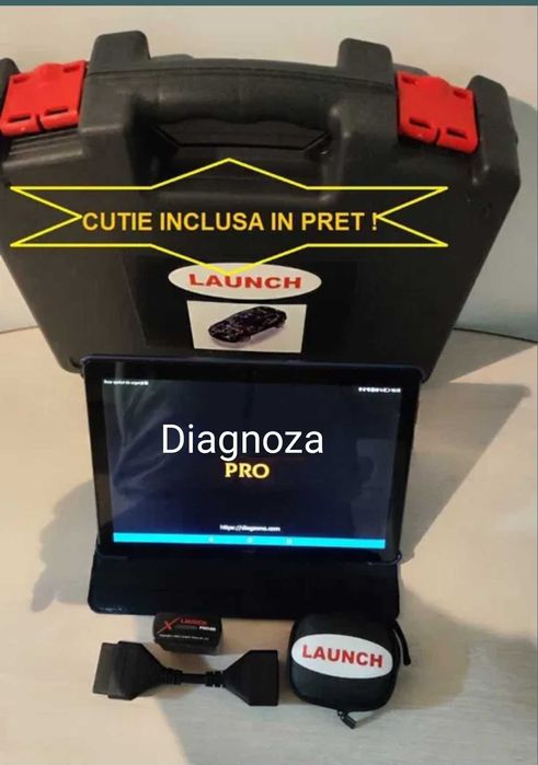Diagnoza Launch Service: Tester auto 2025+Tableta 10.1 inch Bluetooth