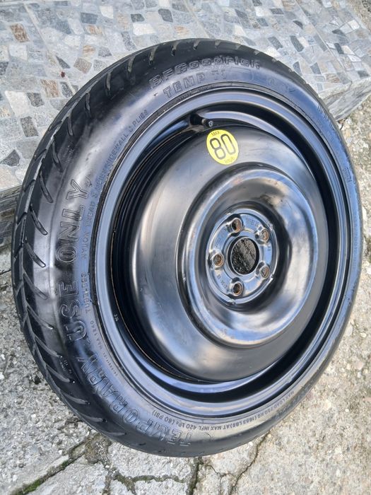 Резервна гума патерица 17 5х100 54.1мм Toyota Avensis 2003-2009 Тойота