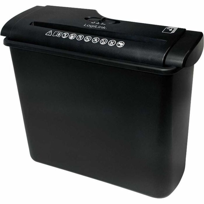 Шредер за хартия LogiLink „Aktenvernichter“  с регулируема ширина,7л