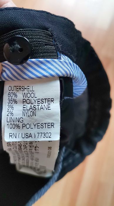 Pantaloni costum baieti ZARA mar 118 5-6ani bleumarin ca NOI