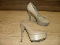 Pantofi Aldo piele naturala beige 37