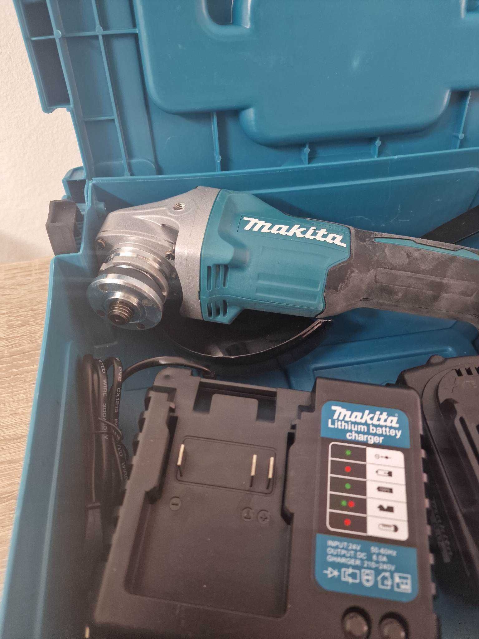 Акумулаторен Ъглошлайф Makita