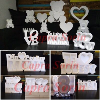 ‼️Forme/Machete torturi/Cofraje din polistiren trandafiri-licheni