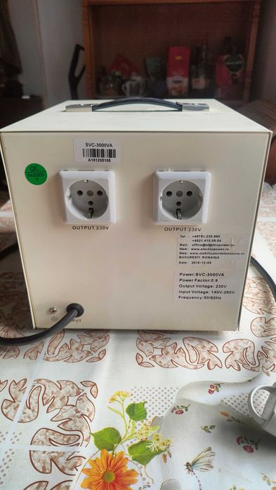 Stabilizator cu servomotor