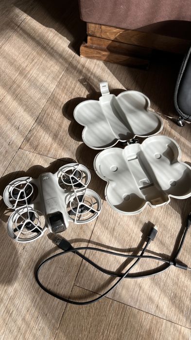 Dji NEO Fly Combo + Протектори + 2 КЕЙСА - Твърд,Мек Кейс + 3 Батерии