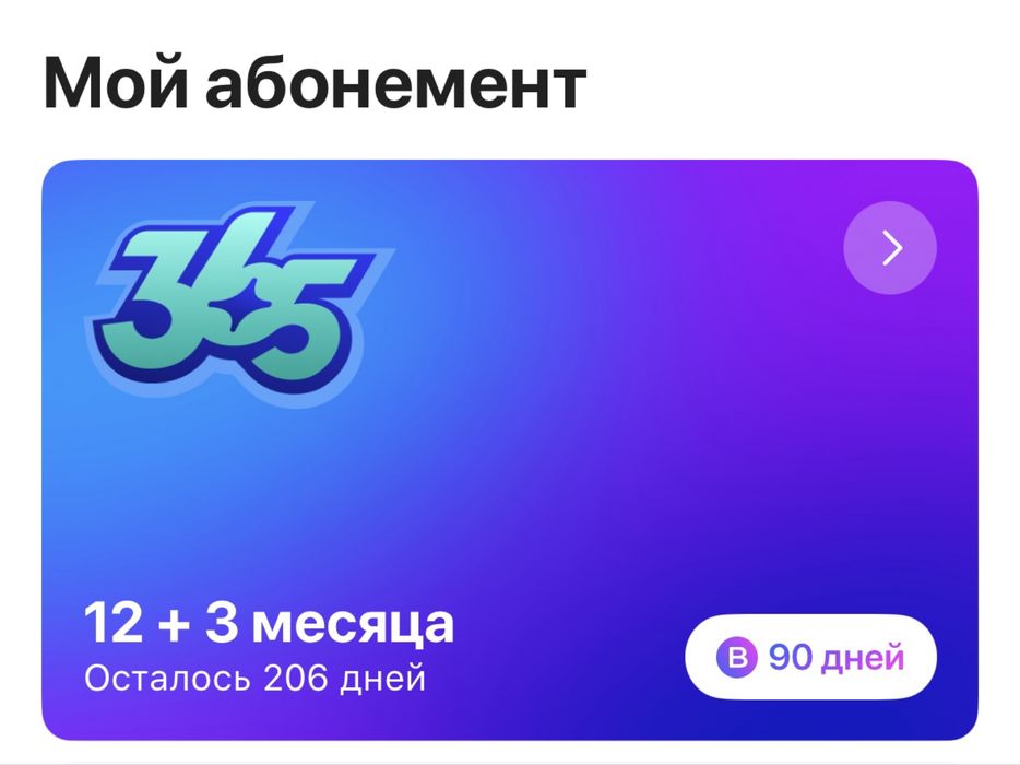 абонемент 1Fit.