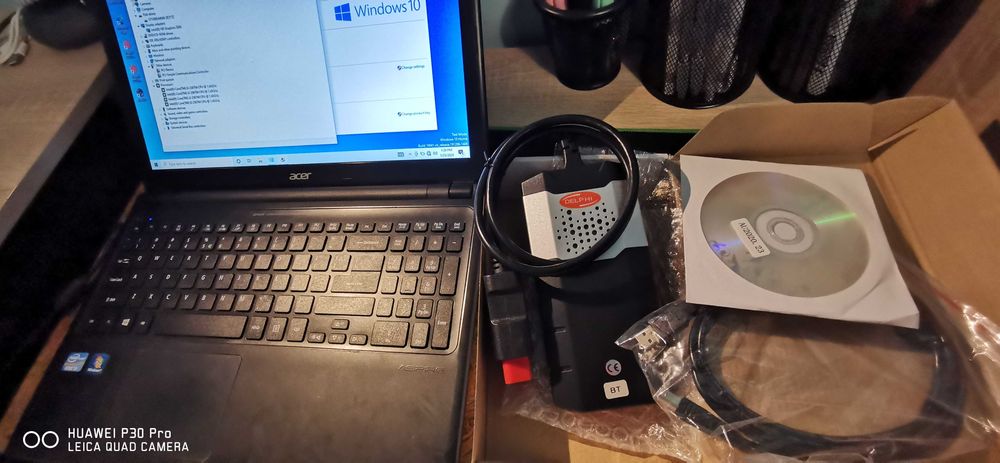 Laptop Toshiba i3 cu tester auto profesional Nou licență nelimitată